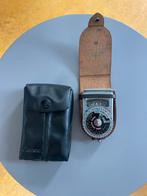 Vintage Sekonic Lichtmeter + Canon Cameratas, Ophalen of Verzenden, Gebruikt, Draagbaar