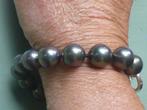 faux-Tahiti Parel Armband Zilveren sluiting en eindstukken, Sieraden, Tassen en Uiterlijk, Armbanden, Verzenden, Zo goed als nieuw