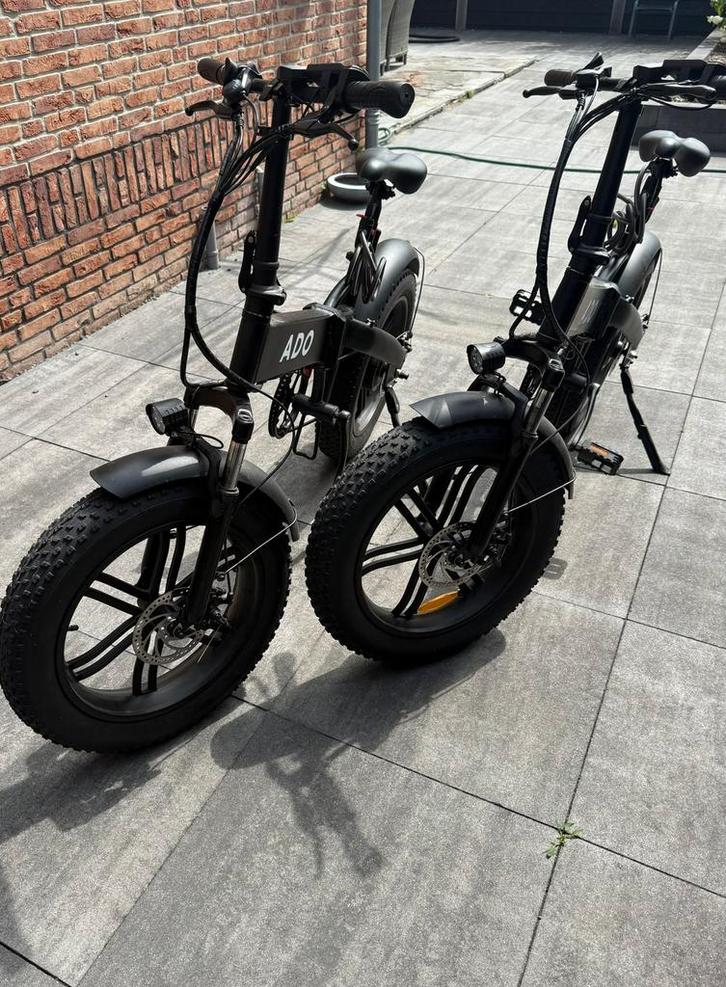 ADO A20F electrische fietsen (fat bikes), Fietsen en Brommers, Elektrische fietsen, Zo goed als nieuw, Overige merken, 50 km per accu of meer