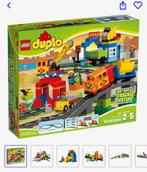 Lego Duplo Trein Set 10508 Luxe + Extra Rails, Kinderen en Baby's, Speelgoed | Duplo en Lego, Ophalen of Verzenden, Gebruikt, Complete set
