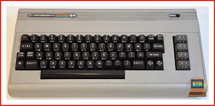 Nette Goed Werkende Commodore 64 Breadbin + Voeding, Computers en Software, Vintage Computers, Ophalen of Verzenden