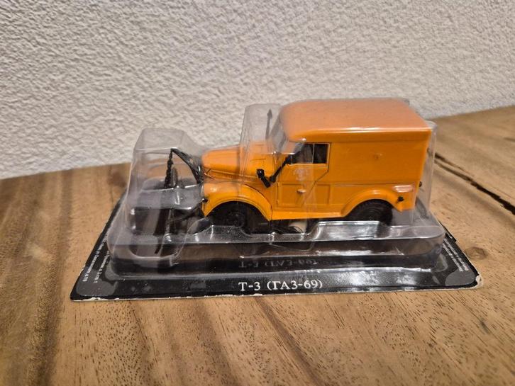 Gaz 69 Veegauto 1:43, DeAgostini, Hobby en Vrije tijd, Modelauto's | 1:43, Nieuw, Auto, Overige merken, Ophalen of Verzenden