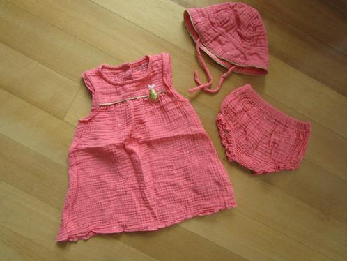 In Extenso - schattige drie delige set maat 80, Kinderen en Baby's, Babykleding | Maat 80, Zo goed als nieuw, Meisje, Setje, Ophalen of Verzenden