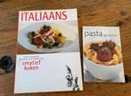 Italiaans creatief koken + een boekje pasta gerechten, Boeken, Ophalen of Verzenden, Gelezen, Italië