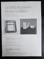 Sjoerd Buisman Klaas Gubbels affiche 2010, Antiek en Kunst, Verzenden
