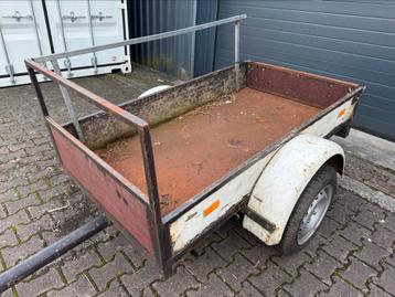 Enkelasser aanhangwagen beschikbaar voor biedingen