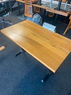 Partij tafels en stoelen, Huis en Inrichting, Tafels | Eettafels, Ophalen, Gebruikt, 100 tot 150 cm, 50 tot 100 cm