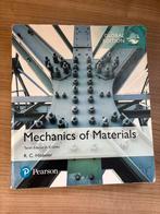 Mechanics of Materials - Hibbeler - 10e editie, R.C. Hibbeler, Ophalen of Verzenden, Beta, WO
