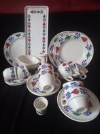 boerenbont servies overcompleet, Huis en Inrichting, Keuken | Servies, Ophalen of Verzenden, Zo goed als nieuw, Bord(en), Overige stijlen