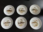 Porseleinen boorden set met vissen (Limoges), Antiek en Kunst, Ophalen