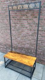 Industriële Garderoberek Schoenenrek, Kapstok 90x42x186cm, Nieuw, Ophalen of Verzenden, Metaal, Staande kapstok