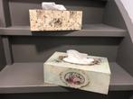 Mooie verschillende tissues  houtendozen, Ophalen of Verzenden, Zo goed als nieuw