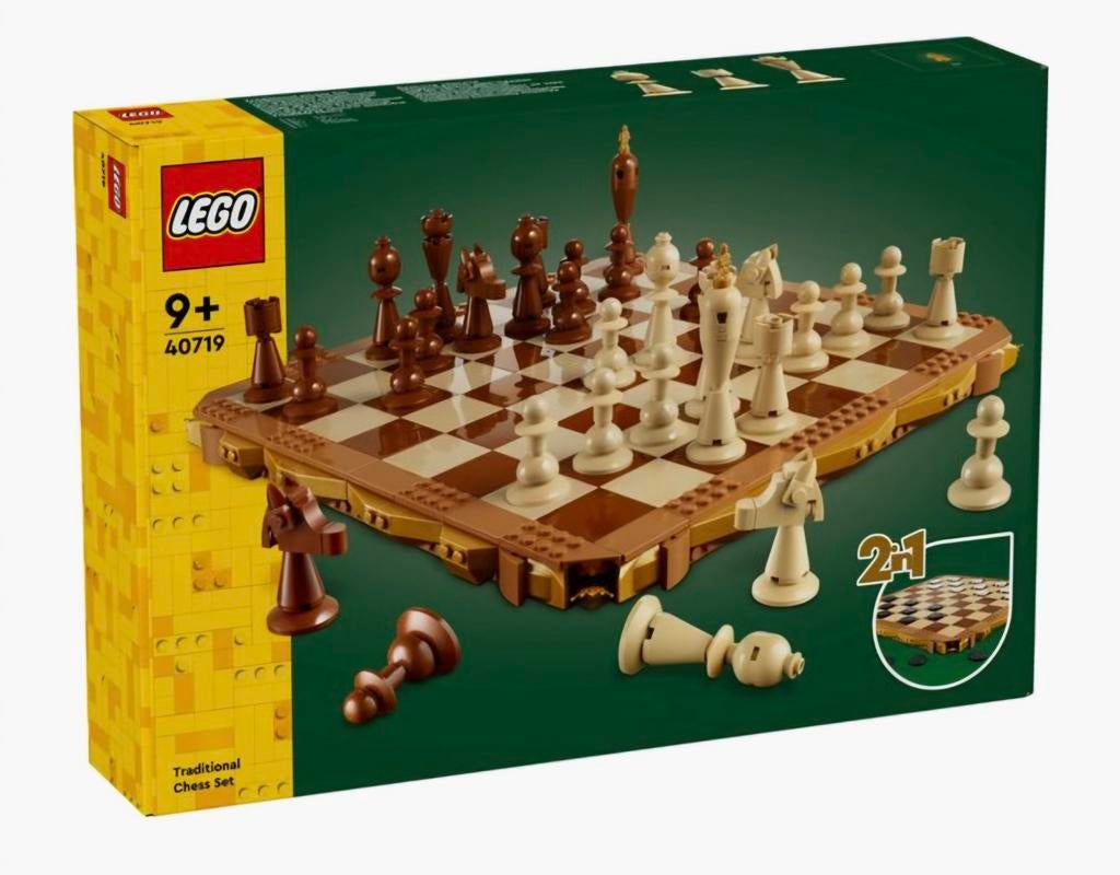 Nieuwe LEGO Traditional Chess Set 40719, Kinderen en Baby's, Speelgoed | Duplo en Lego, Ophalen of Verzenden, Nieuw, Complete set