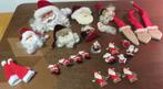 25 kleine kerstmannetjes, Diversen, Kerst, Ophalen of Verzenden, Gebruikt