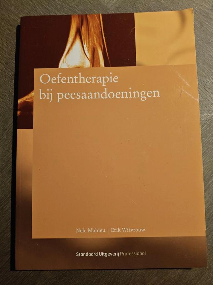 Oefentherapie bij peesaandoeningen, Boeken, Gezondheid, Dieet en Voeding, Zo goed als nieuw, Gezondheid en Conditie, Ophalen of Verzenden