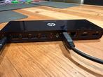 HP 3005pr USB 3.0 Port Replicator Docking Station, Ophalen of Verzenden, Gebruikt, Docking station, Laptop
