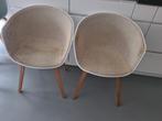 Hay about a chair AAC22 wit met schapenwol bekleding, Huis en Inrichting, Stoelen, Wit, Zo goed als nieuw, Ophalen