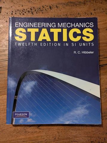 Statics + Study pack, Hibbeler beschikbaar voor biedingen