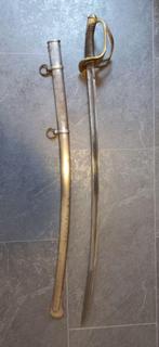 Zwaar antiek Cavaleriesabel uit de Amerikaanse burgeroorlog., Ophalen, Overige soorten, Amerika, Zwaard of Sabel