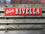 Rivella emaille reclamebord, Ophalen, Gebruikt, Reclamebord
