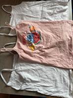 Tops Set - Maat 122-128, Wit, Ophalen of Verzenden, Onbekend, Zonder mouw