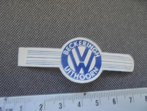 Oude sigarenband auto VW Volkswagen BECKERINGH in UITHOORN, Verzamelen, Rookartikelen, Aanstekers en Luciferdoosjes, Zo goed als nieuw