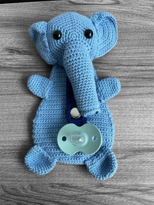 Nieuwe gehaakte speen knuffel (excl. speen), Kinderen en Baby's, Speelgoed | Knuffels en Pluche, Nieuw, Overige typen, Ophalen of Verzenden