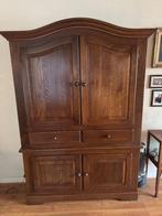 Servies kast, Huis en Inrichting, Kasten | Buffetkasten, Ophalen, Gebruikt, 200 cm of meer, Eikenhout