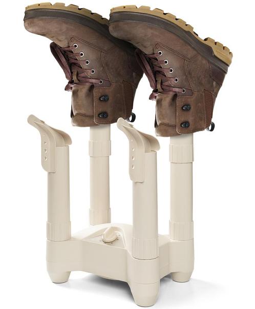Schoenendroger   - Beige wit - Voor Schoenen, sokken ., Sport en Fitness, Overige Sport en Fitness, Zo goed als nieuw, Ophalen of Verzenden