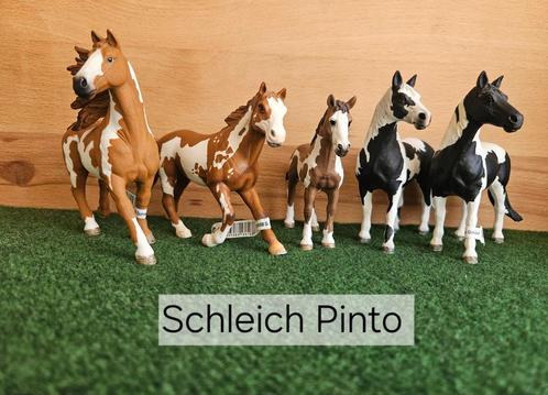 Schleich Pinto met of zonder vaantje, Verzamelen, Dierenverzamelingen, Zo goed als nieuw, Beeldje of Figuurtje, Paard, Ophalen of Verzenden