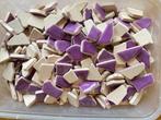 Mozaiek keramiek puzzel steentjes paars 100 gram, Hobby en Vrije tijd, Ophalen of Verzenden, Nieuw, Materiaal