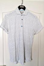 Zgan Cast Iron korte mouw overhemd stretch slimfit mt. L, Wit, Ophalen of Verzenden, Zo goed als nieuw, Halswijdte 41/42 (L)