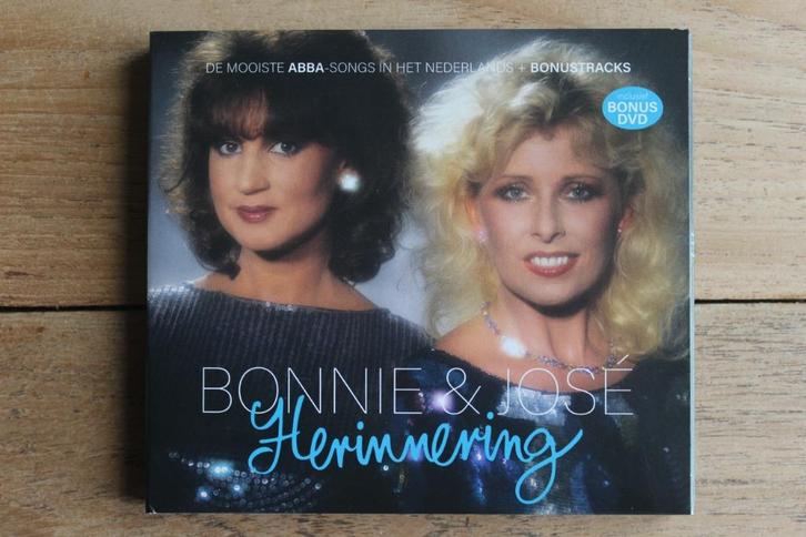 Bonnie & Jose/ Luv - Herinnering - CD + DVD Deluxe Edition, Cd's en Dvd's, Cd's | Nederlandstalig, Zo goed als nieuw, Pop, Ophalen of Verzenden