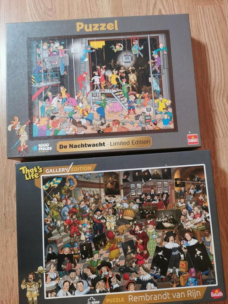 Goliath That's Life Puzzels - Gallery Edition, Hobby en Vrije tijd, Denksport en Puzzels, Zo goed als nieuw, Legpuzzel, 500 t/m 1500 stukjes