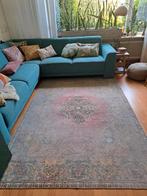 Vintage vloerkleed pastel 1.60x 2.30 m, Huis en Inrichting, Stoffering | Tapijten en Kleden, Ophalen, Gebruikt, 150 tot 200 cm