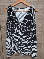 Zgan longsleeve shirt zwart met wit Maat 40/42, Maat 38/40 (M), Zwart, Ophalen of Verzenden, Zo goed als nieuw