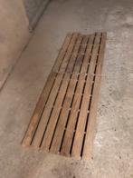 Teakhout vlonder kuipvloer, Ophalen, Gebruikt