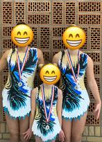 Trio acro pakjes te koop., Ophalen, Blauw, Zo goed als nieuw, Turnpak(je)