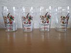 4 limonade glazen Carnaval 1917 - 1967 Hima Weert, Ophalen of Verzenden, Zo goed als nieuw, Frisdrankglas
