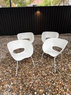 Vitra Tom Vac Stoelen - Ron Arad - 4 stuks, Ophalen, Kunststof, Gebruikt, Wit