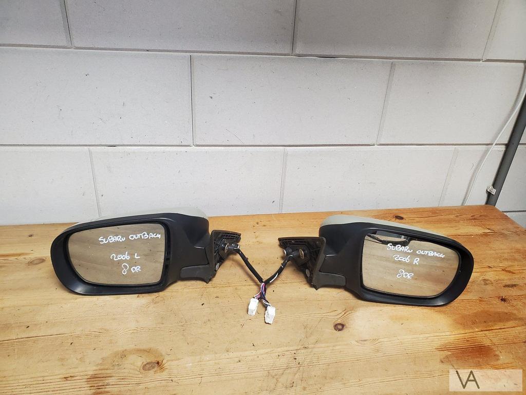 Subaru Outback 2003 - 2008 spiegel links rechts 8 draden €99, Auto-onderdelen, Spiegels, Ophalen of Verzenden, Gebruikt, Subaru