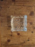Whitefriars asbak 'doorzichtig' glas, VINTAGE!, Antiek en Kunst, Ophalen of Verzenden