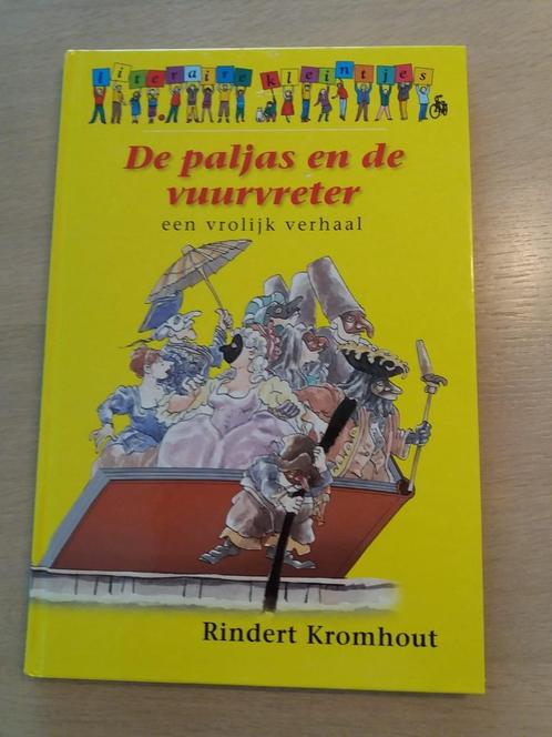 De paljas en de vuurvreter, Rindert Kromhout, Boeken, Kinderboeken | Jeugd | 10 tot 12 jaar, Gelezen, Fictie, Ophalen of Verzenden