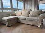 Ikea Ektorp bank - hoes aan vervanging toe, Huis en Inrichting, Ophalen, Gebruikt, Driepersoons, 75 tot 100 cm