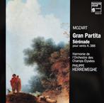 Gran Partita ea / Mozart - Herreweghe - Harmonia Mundi - DDD, Cd's en Dvd's, Cd's | Klassiek, Verzenden, Zo goed als nieuw, Orkest of Ballet