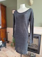 Humanoid grijze gemêleerde jurk S 36 Gratis Verzenden !, Kleding | Dames, Jurken, Humanoid, Verzenden, Maat 42/44 (L), Zo goed als nieuw
