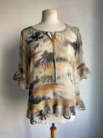 caroline biss top maat 40 beige, Maat 38/40 (M), Verzenden, Beige, Zo goed als nieuw