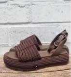 VINCE - Prachtige leren sandalen maat 38,5 - Nieuw €309