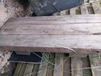 Bielzen tafel, Tuin en Terras, Palen, Balken en Planken, Ophalen, Gebruikt, 250 cm of meer, Balken