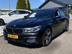 Bmw 7-serie 750i X-Drive V8 M-Pakket 2016 Zwart NL Auto VOL, Auto's, Automaat, Gebruikt, 110 €/maand, 4395 cc